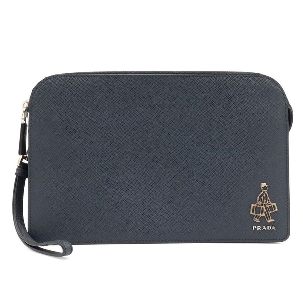Prada Saffiano Clutch Bag